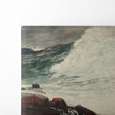 Prout’s Neck, Breaking Wave (1887) - Winslow Homer - Canvas Print