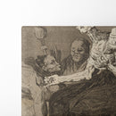 Hilan delgado. (They spin finely.) (1796-1797) - Francisco de Goya - Canvas Print