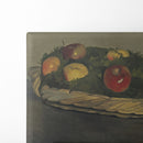 Basket With Red And Yellow Apples - Félix Vallotton - Canvas Print