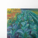 Cabbage Field (1915) - Edvard Munch - Canvas Print