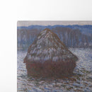Stack of Wheat (1890) - Claude Monet - Canvas Print