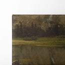Hetch Hetchy Falls,California - Albert Bierstadt - Canvas Print