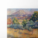 Mont Sainte-Victoire (ca. 1888–89) - Pierre-Auguste Renoir - Canvas Print