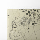 Drawing after ‘Blauer Fleck (1913) - Wassily Kandinsky - Canvas Print