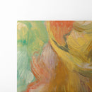 Petite fille au chapeau jaune - Pierre-Auguste Renoir - Canvas Print