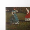 A Game of Croquet (1866) - Winslow Homer - Canvas Print