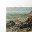 The Fishing Boat (1865) - Gustave Courbet - Canvas Print