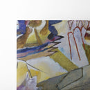 Improvisation 18 (with tombstone) (1911) - Wassily Kandinsky - Canvas Print