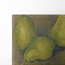 Three Pears (1878-1879) - Paul Cézanne - Canvas Print