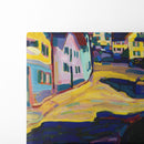Murnau, Burggrabenstrasse 1, 1908 (1908) - Wassily Kandinsky - Canvas Print