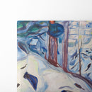 Winter in Kragerø (1916) - Edvard Munch - Canvas Print