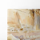 Temple of Bacchus, Baalbek (1906) - John Singer Sargent - Canvas Print