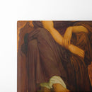 Mnemosyne, Mother of the Muses - Frederic Leighton - Canvas Print