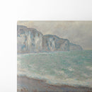 Falaise De Pourville (1896) - Claude Monet - Canvas Print