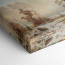 Valley of the Yosemite-First Snowfall of the Year (About 1863) - Albert Bierstadt - Canvas Print