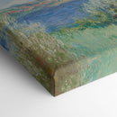 Les bords de la Seine près de Vétheuil (1881) - Claude Monet - Canvas Print