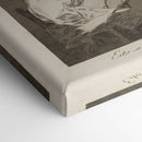 Esto si que es leer. (That certainly is being able to read.) (1796-1797) - Francisco de Goya - Canvas Print