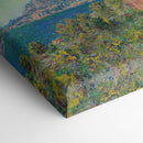 La route rouge près de Menton (1884) - Claude Monet - Canvas Print