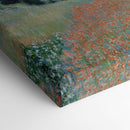 Poppy Field in a Hollow near Giverny (1885) - Claude Monet - Canvas Print