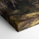 The Stream (Le Ruisseau du Puits-Noir; vallée de la Loue) (1855) - Gustave Courbet - Canvas Print