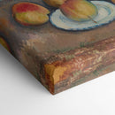 Nature morte; pommes et poires (circa 1888-90) - Paul Cézanne - Canvas Print