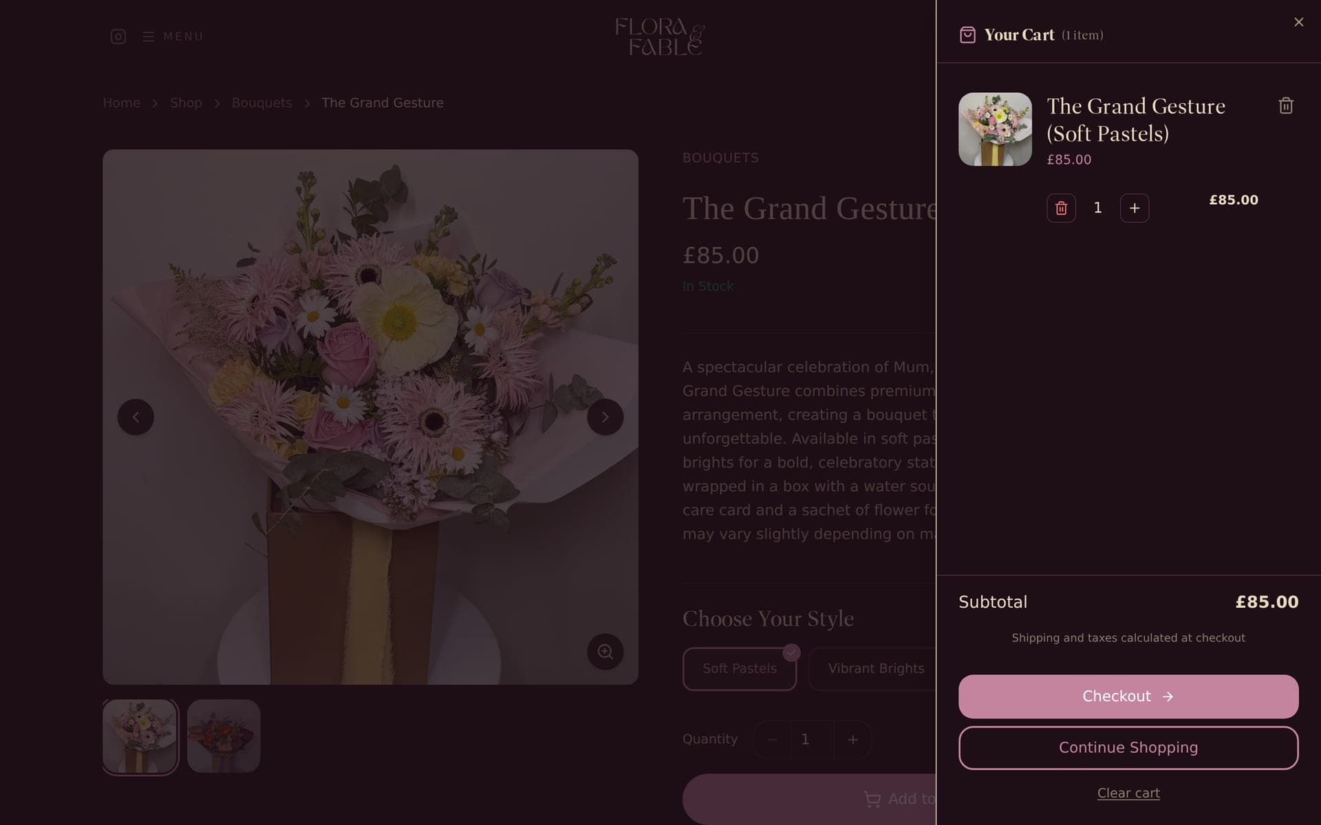 Flora & Fable Floristry — Delivery & Logistics Engine