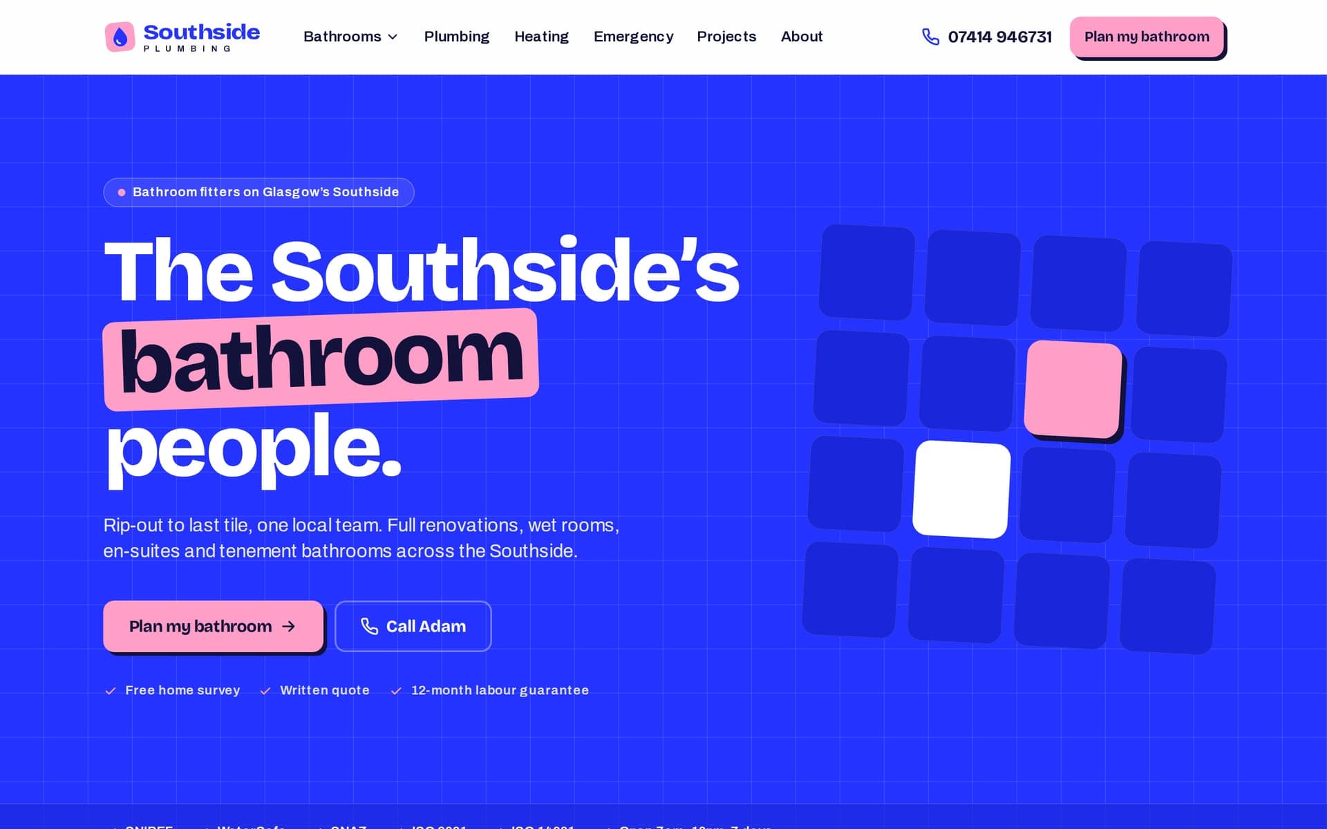 Southside Plumbing, Plumbing & Bathrooms project by Glasgow GFX