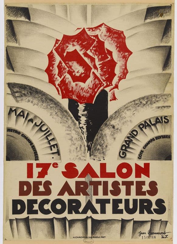 17e salon des Artistes décorateurs. Mai à juillet, Grand Palais as a canvas print