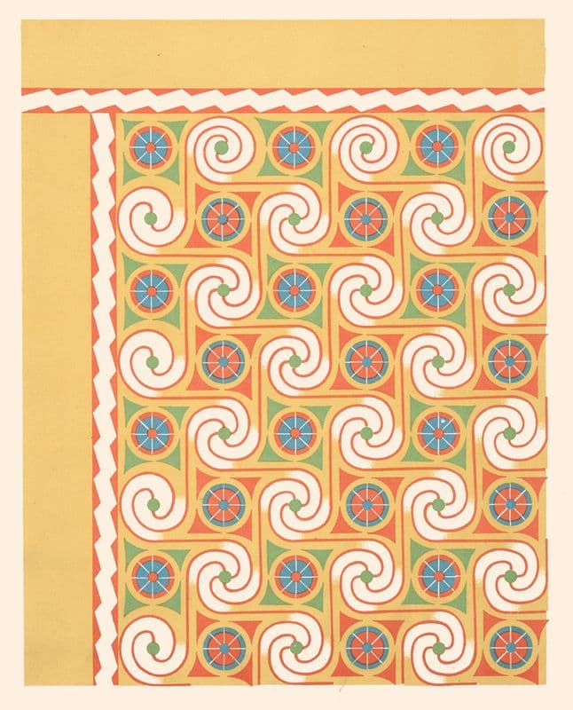 34. Plafond du Tombeau de Senmout (n° 71) as a canvas print