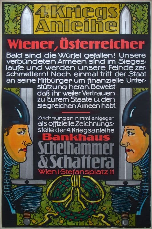 4. Kriegsanleihe as a canvas print