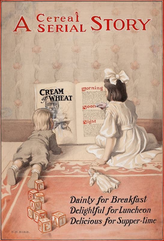 A Cereal Serial Story as a canvas print