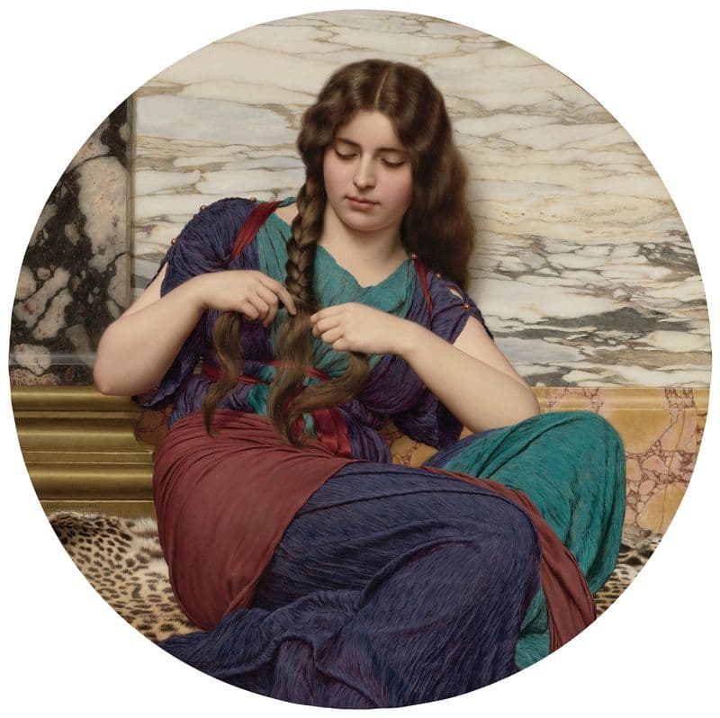 A Congenial Task as a canvas print