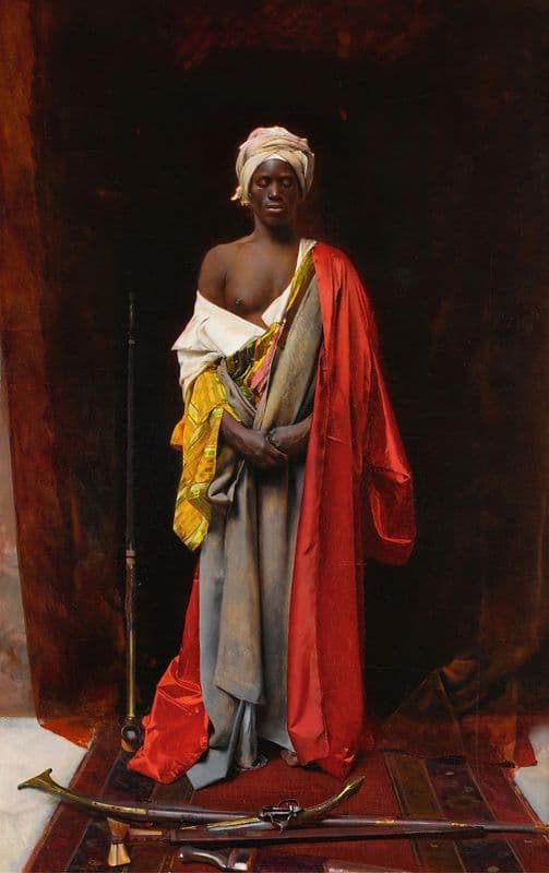 A Consecration Of Arms as a canvas print