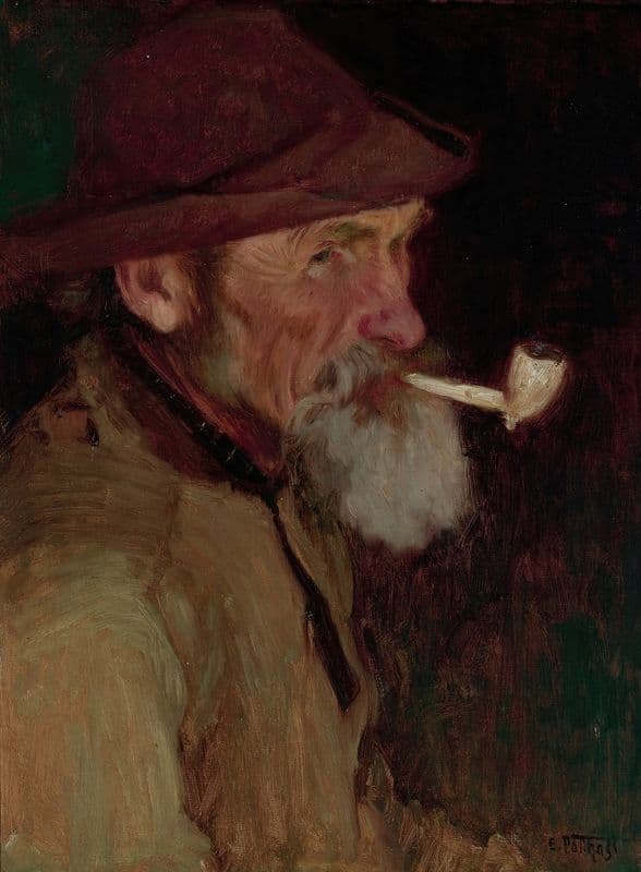 A Maine Fisherman as a canvas print