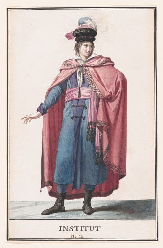 A Member of the Institute as a canvas print
