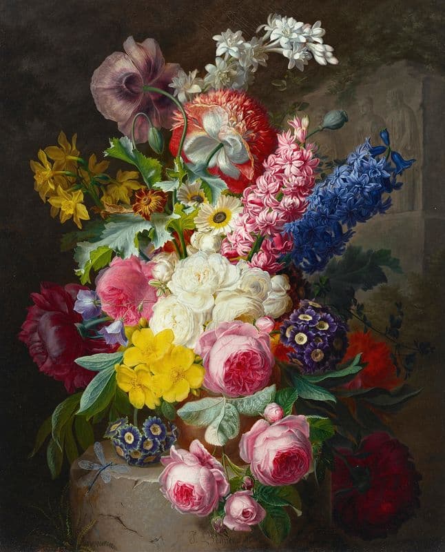 A Profusion of Beauty as a canvas print