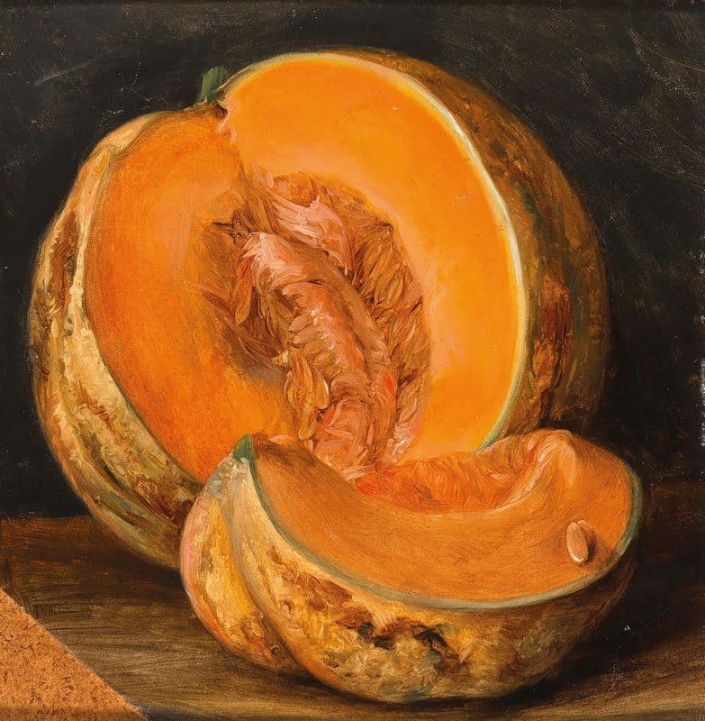 A Pumpkin as a canvas print