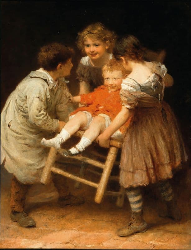 A Ride as a canvas print