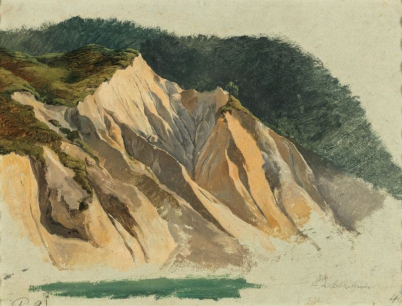 A Rock Ruin near Wildalpen as a canvas print