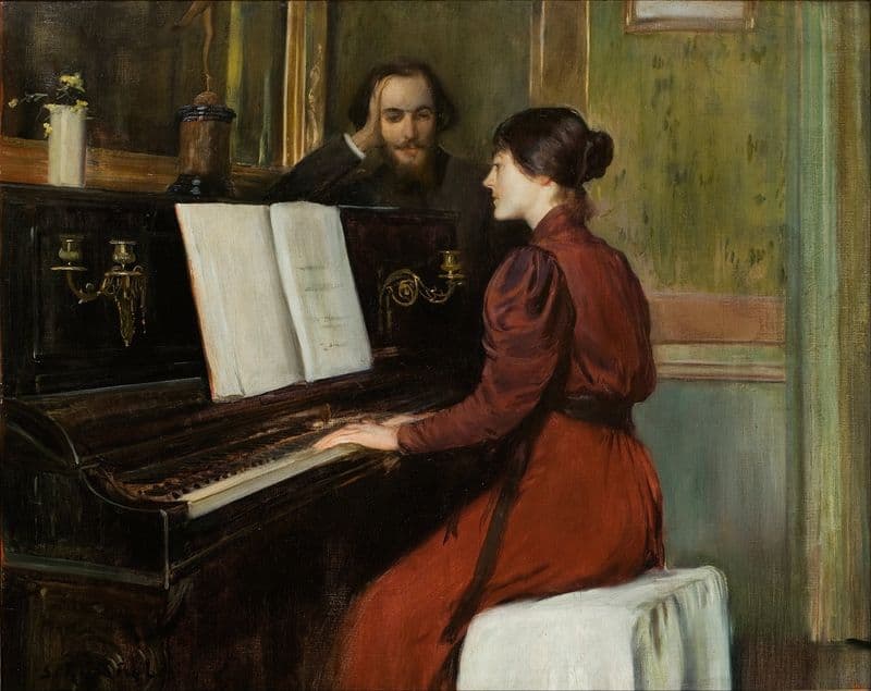 A Romance as a canvas print