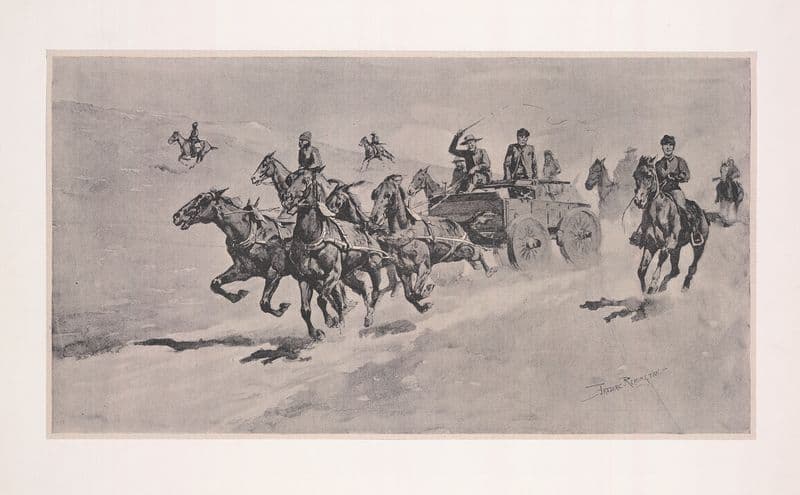 A run to the scout camp as a canvas print