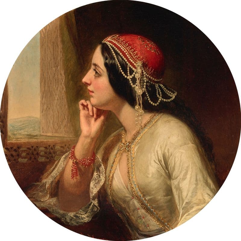 A Turkish beauty as a canvas print