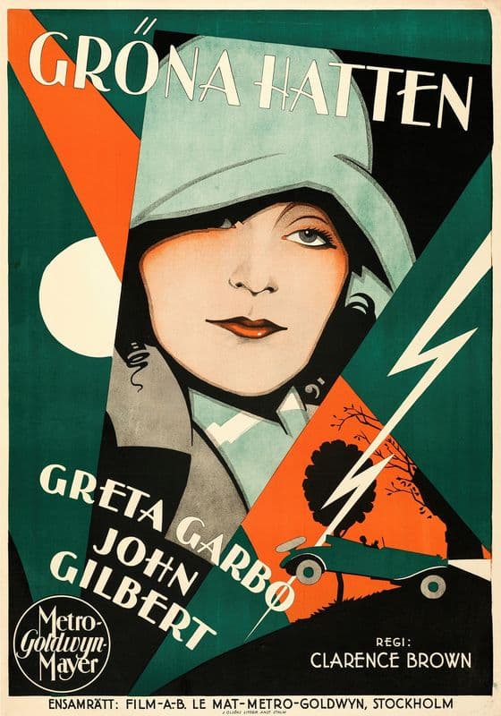 A Woman of Affairs as a canvas print