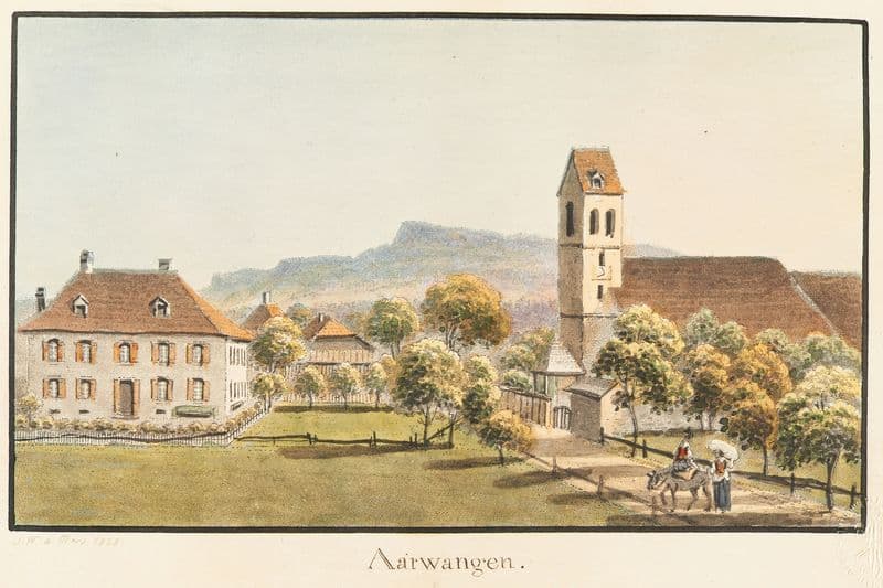 Aarwangen as a canvas print
