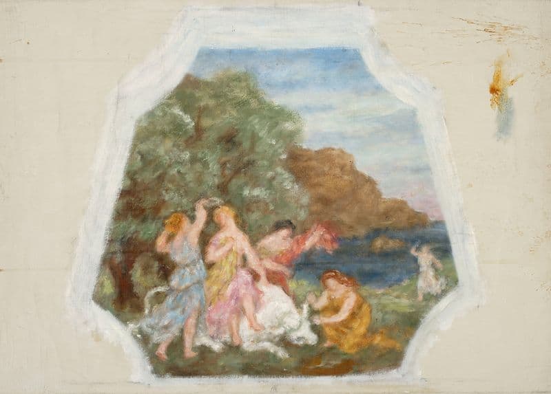 Abduction of Europa as a canvas print