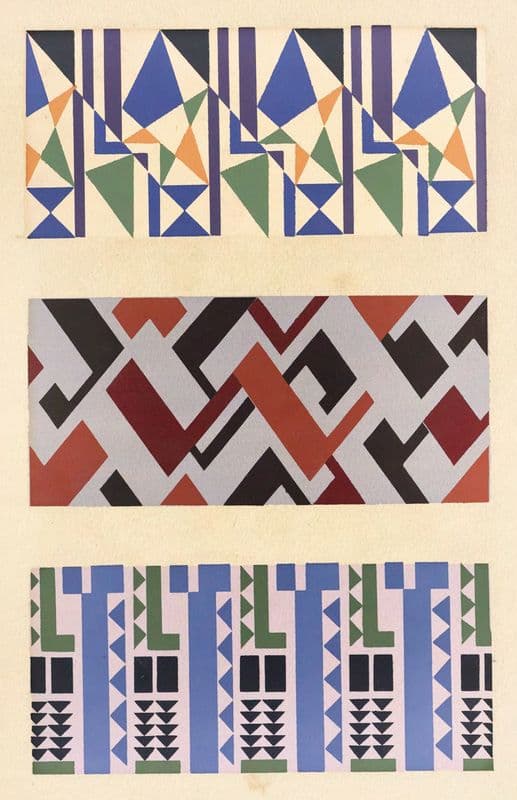 Abstract Pattern Portfolio Pl.06 as a canvas print