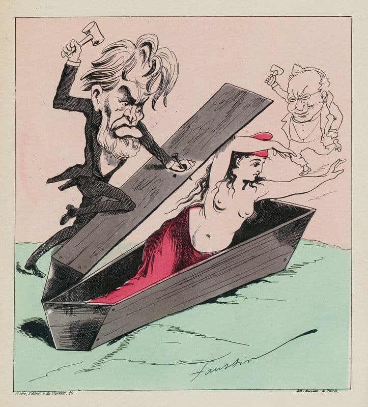 Actualité Si on les écoutait ces s.atanées Républiques ça ne serait jamais mort as a canvas print