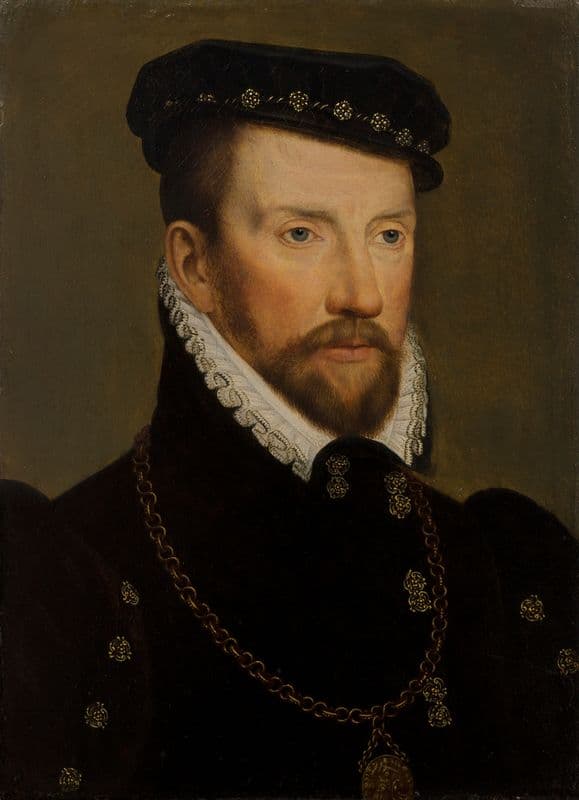Admiral Gaspard II de Coligny (1565–70) as a canvas print