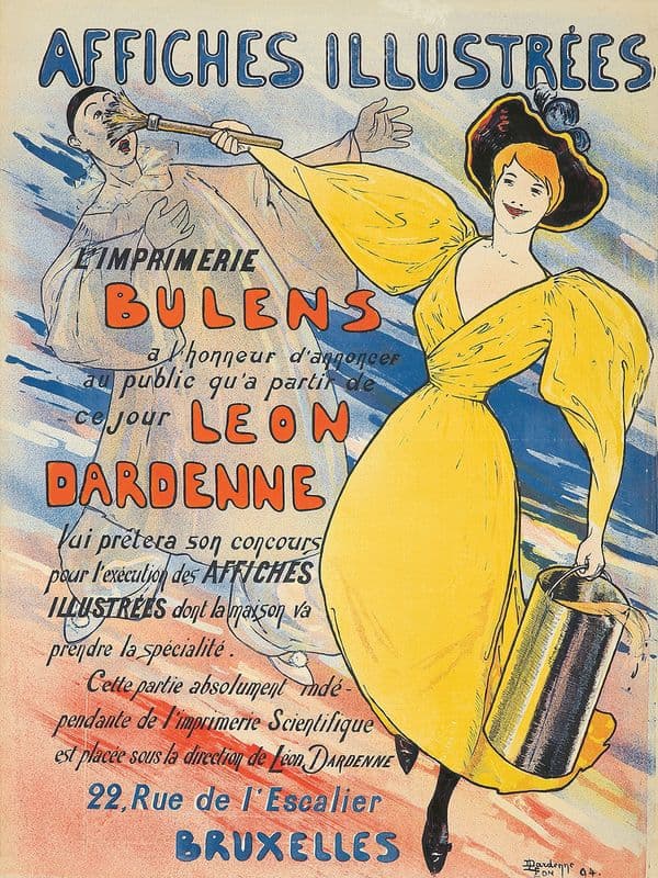Affiches Illustrées as a canvas print