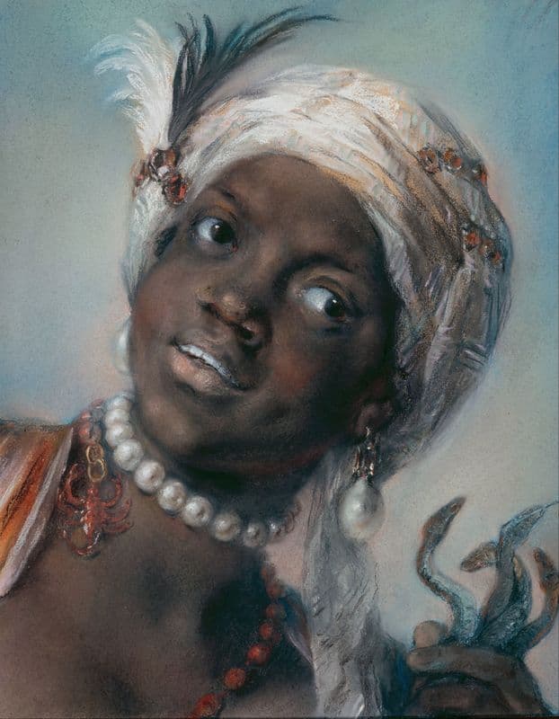 Africa as a canvas print